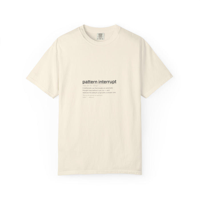 The Lexicon Tee — Pattern Interrupt